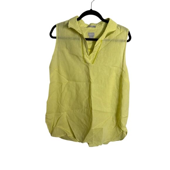 Chico’s Linen No Iron FreshChic Sleeveless Blouse - Picture 4 of 7